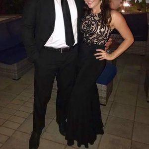 Long Evening Gown | Black | Size 4